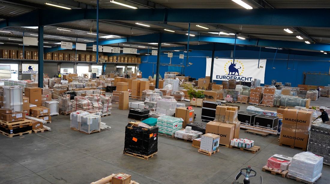 EUROFRACHT Lager und Fuhrpark